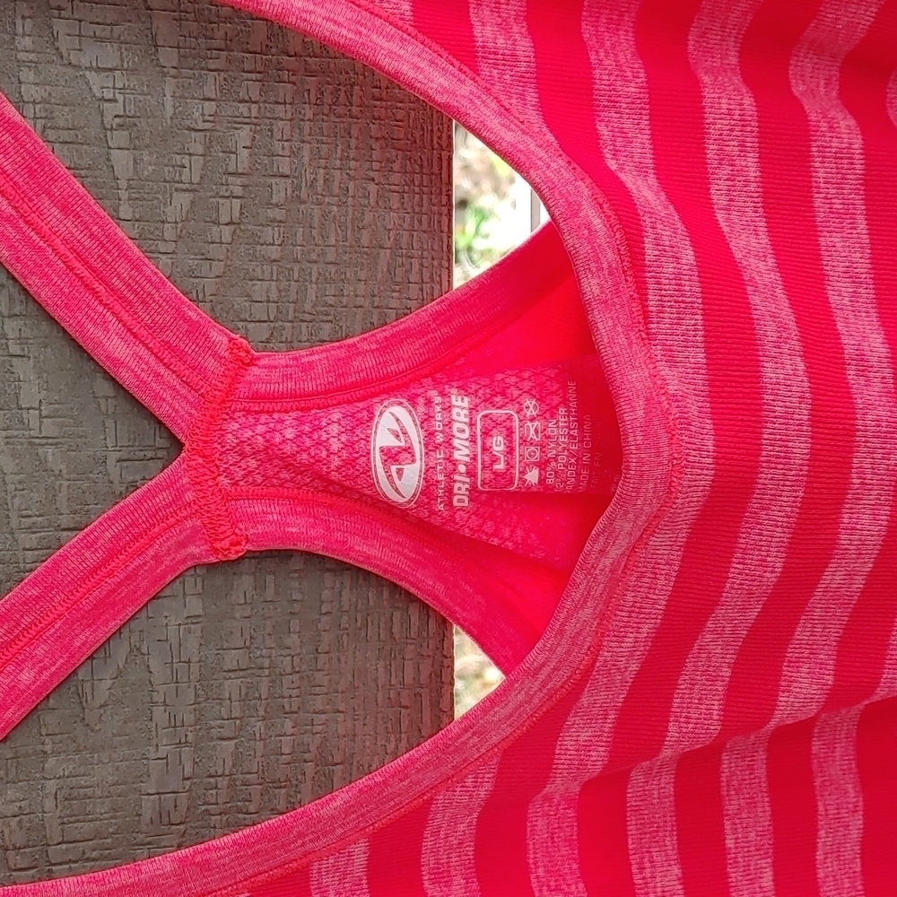 Athletic Works women's Stretch Tank Top pink size‎ large